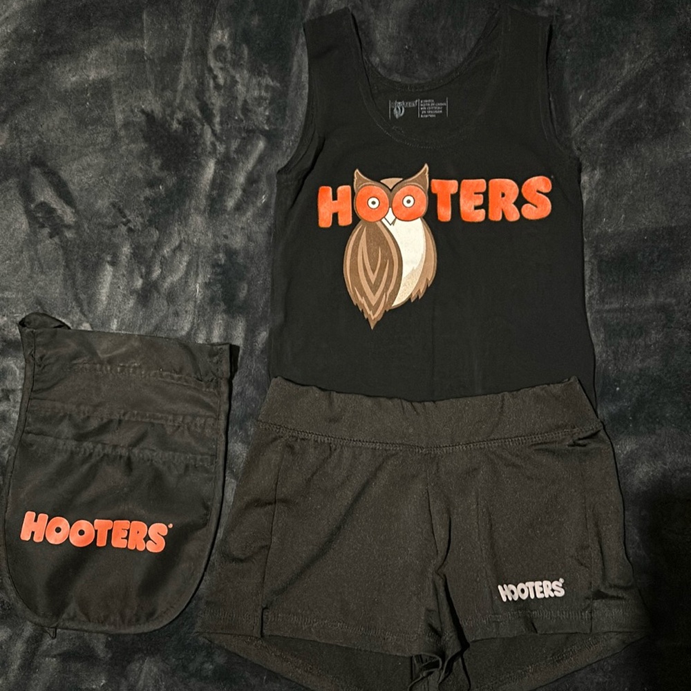 AUTHENTIC Hooters Black Uniform